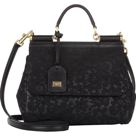 dolce gabbana sicily bag medium black